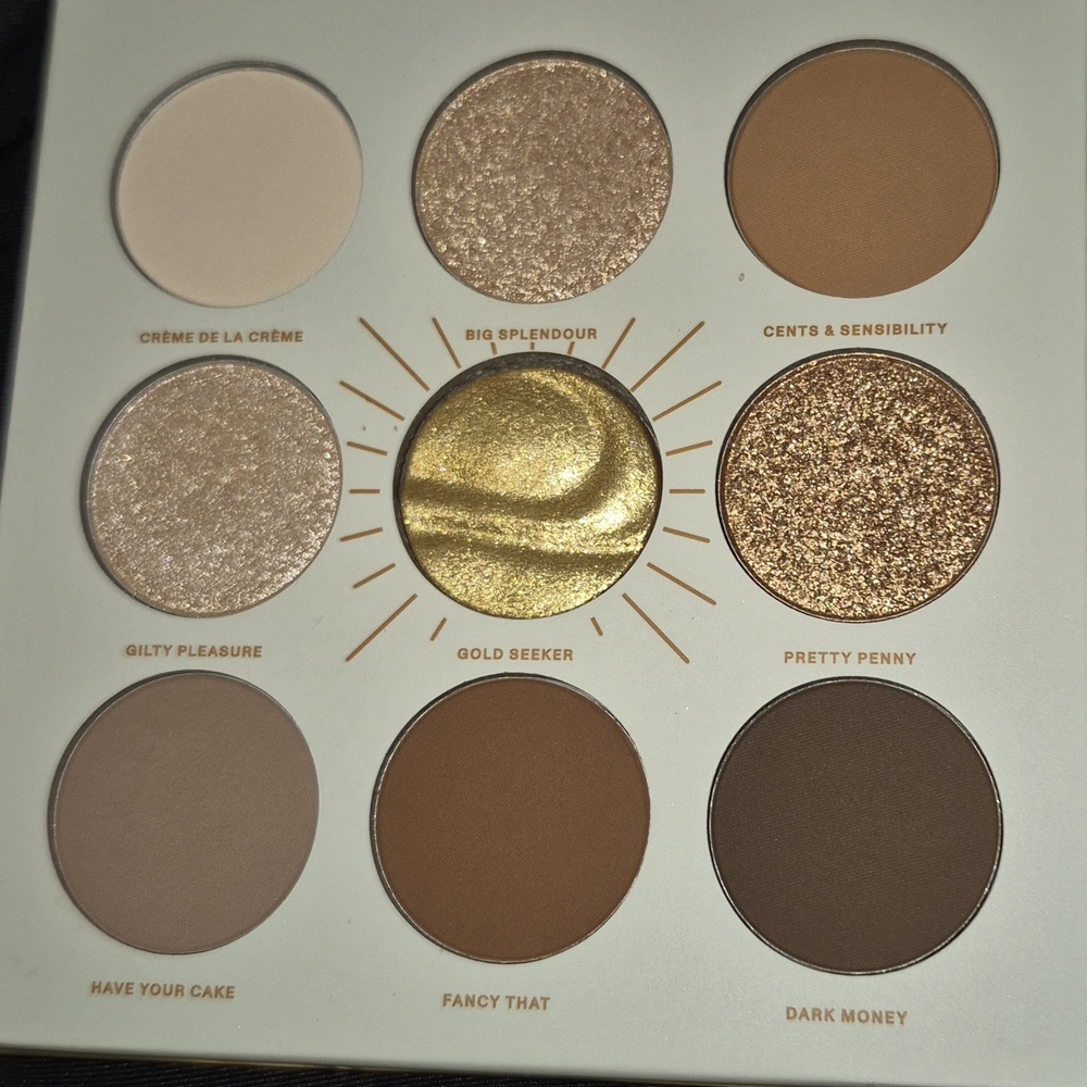 Morphe Gold Seeker Eyeshadow Palette